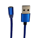 Cabo Magnético 3 em 1 para iPhone, Micro USB e Tipo-C
