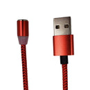 Cabo Magnético 3 em 1 para iPhone, Micro USB e Tipo-C